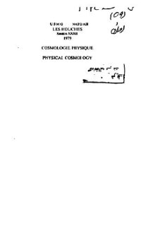 cover of the book Cosmologie physique = Physical cosmology