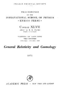 cover of the book General Relativity and Cosmology 