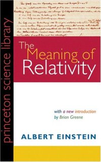 cover of the book The meaning of relativity