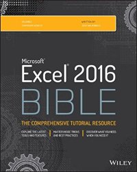 cover of the book Excel 2016 Bible