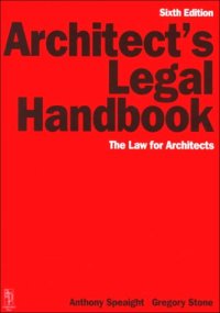 cover of the book Architect’s Legal Handbook