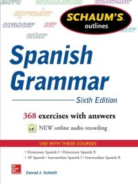 cover of the book Schaum’s Outline of Spanish Grammar