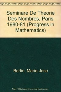 cover of the book Seminare De Theorie Des Nombres, Paris 1980-81