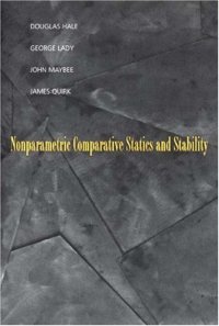 cover of the book Nonparametric Comparative Statics and Stability