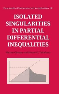 cover of the book Isolated Singularities in Partial Differential Inequalities