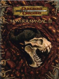 cover of the book D&D 3.0 - Manuale dei mostri III