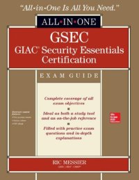 cover of the book GSEC GIAC Security Essentials Certification Exam Guide