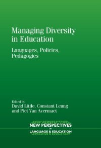 cover of the book Managing Diversity in Education: Languages, Policies, Pedagogies