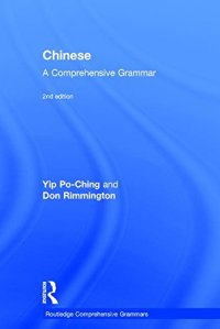 cover of the book Chinese: A Comprehensive Grammar