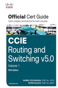 cover of the book CCIE Routing and Switching v5.0 Official Cert Guide, Volume 1