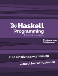 cover of the book Haskell Programming from first principles