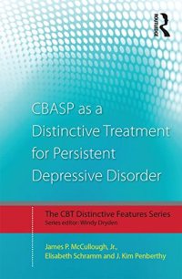 cover of the book CBASP as a Distinctive Treatment for Persistent Depressive Disorder: Distinctive features
