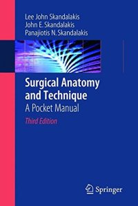 cover of the book Surgical Anatomy and Technique: A Pocket Manual