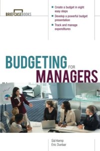 cover of the book Budgeting for Managers