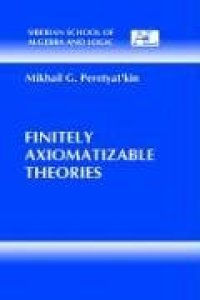 cover of the book Finitely Axiomatizable Theories