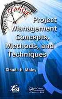 cover of the book Project management concepts, methods, and techniques