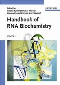 cover of the book Handbook of RNA biochemistry