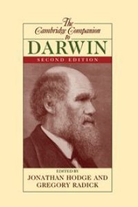 cover of the book The Cambridge companion to Darwin