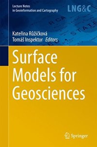 cover of the book Surface models for geosciences