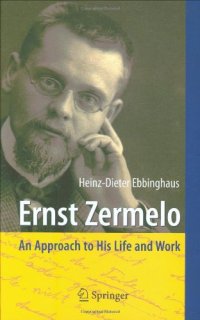 cover of the book Ernst Zermelo : an approach to his life and work