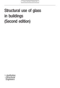 cover of the book Structural use of glass in buildings