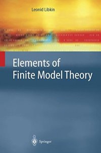 cover of the book Elements of finite model theory