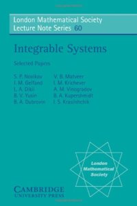 cover of the book Integrable systems : selected papers