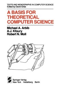 cover of the book A basis for theoretical computer science