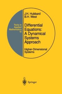 cover of the book Differential Equations: A Dynamical Systems Approach : Higher-Dimensional Systems