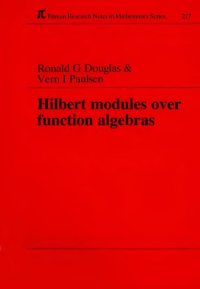 cover of the book Hilbert modules over function algebras