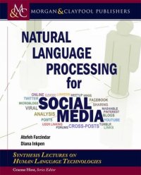 cover of the book Natural language processing for social media