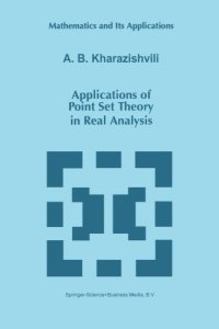 cover of the book Applications of point set theory in real analysis