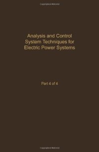 cover of the book Analysis and Control System Techniques for Electric Power Systems, Part 4 of 4