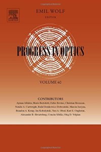 cover of the book Progress in optics