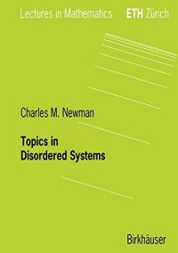 cover of the book Topics in disordered systems