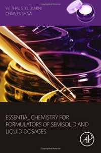 cover of the book Essential Chemistry for Formulators of Semisolid and Liquid Dosages