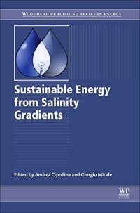 cover of the book Sustainable Energy from Salinity Gradients