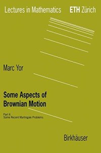 cover of the book Some Aspects of Brownian Motion : Part II: Some Recent Martingale Problems