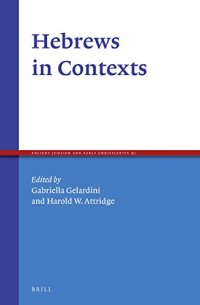 cover of the book Hebrews in Contexts