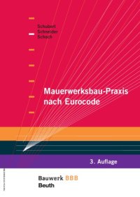 cover of the book Mauerwerksbau-Praxis nach Eurocode