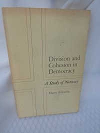 cover of the book Division and Cohesion in Democracy: A Study of Norway