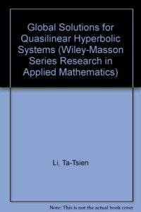 cover of the book Global Classical Solutions for Quasilinear Hyperbolic Systems