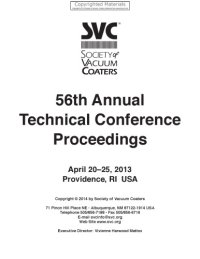 cover of the book 56th annual technical conference proceedings : April 20-25, 2013, Providence, RI USA