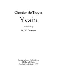 cover of the book Yvain, translated by W. W. Comfort