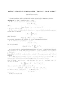 cover of the book Finitely-generated modules over a principal ideal domain