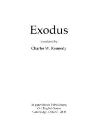 cover of the book Exodus, translated by Charles W. Kennedy