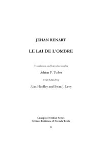 cover of the book Le lai de l’ombre