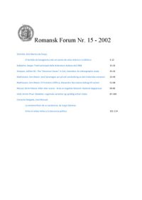 cover of the book Romansk forum