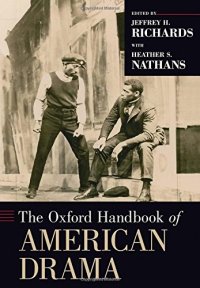 cover of the book The Oxford Handbook of American Drama