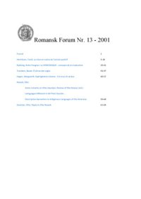 cover of the book Romansk forum